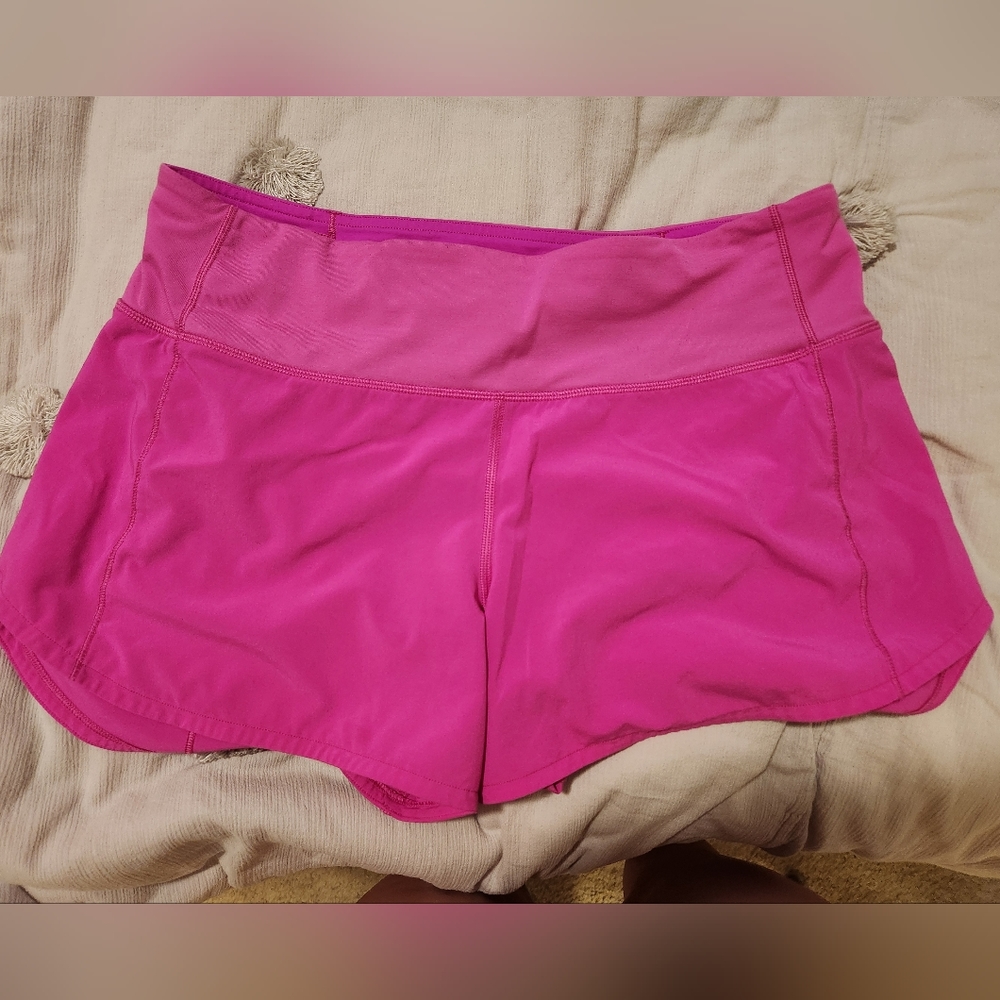 Lululemon Speed Up Sonic Pink Size 6